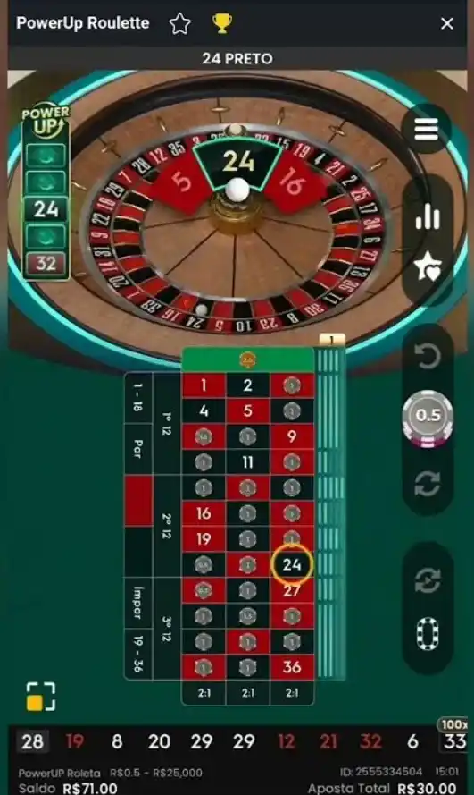 Live Power Up Roulette Uygulaması: Mobilde Oyna